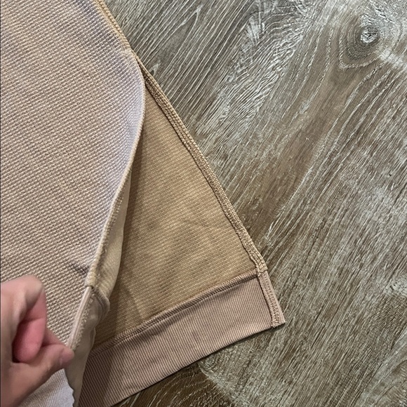 Hem & Thread NWT Tan Waffle Knit Midi Dress size S - Picture 8 of 8